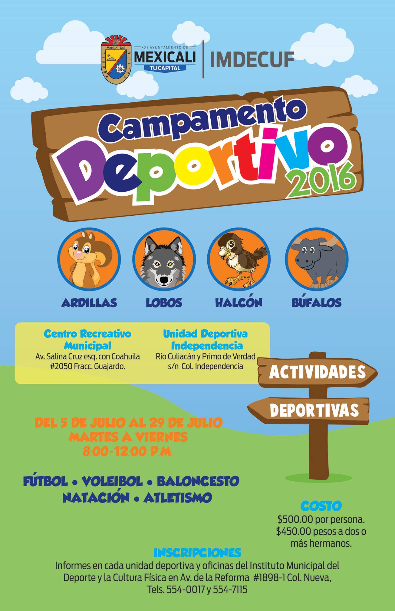 Invitan Al Campamento Deportivo Mexicalisport