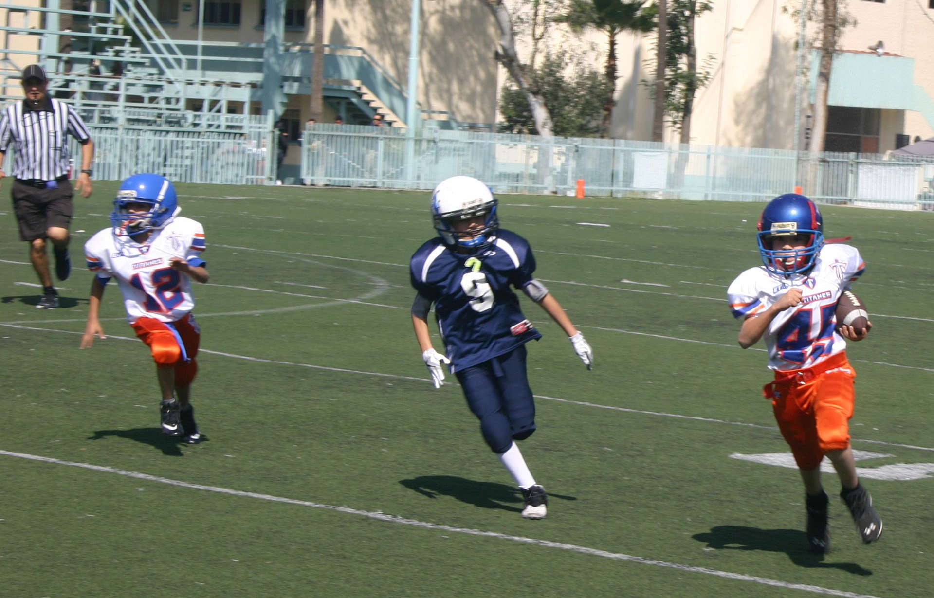 DOMINAN ÁGUILAS A TITANES EN PRE-INFANTIL – MexicaliSport